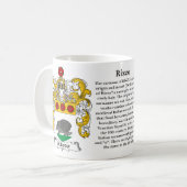 Mug Rizzo, l'origine, la signification et la crête (Devant gauche)