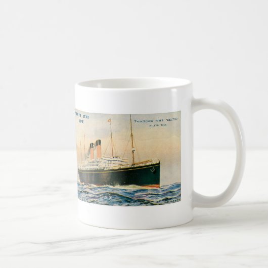Mug RMS Celtic (Droite)