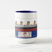 Mug RMS Titanic (Centre)