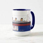 Mug RMS Titanic (Devant droit)