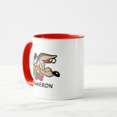 Mug ROAD RUNNER™ & Wile E. Coyote "Team Naughty" (Devant gauche)