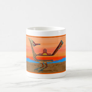 Mug Roadrunner au coucher du soleil