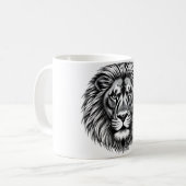 Mug Roar avec T-shirt Lion Fierté (Devant gauche)