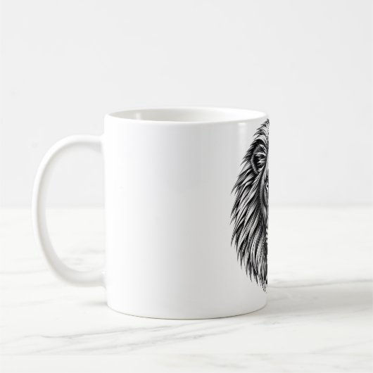 Mug Roar avec T-shirt Lion Fierté (Gauche)