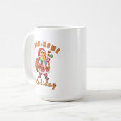 Mug Roar‑some Holiday Tiger Santa christmas (Devant gauche)