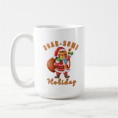 Mug Roar‑some Holiday Tiger Santa christmas (Gauche)