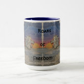 Mug – Roaring Sunset Lion (Centre)