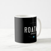 Mug Roatan Honduras Beach Waves (Devant droit)