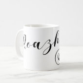 Mug Roazhon, Drapeau de Rennes en coeur, Breton (Devant gauche)