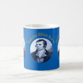 Mug Robbie Burns - Oidhche Bhlas Burns Yellow Text (Centre)
