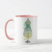 Mug Robe d'aquarelle (Gauche)