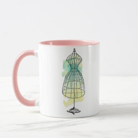 Mug Robe d'aquarelle (Gauche)