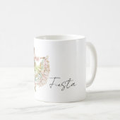 Mug Robe de danse de fiesta mexicaine (Devant droit)