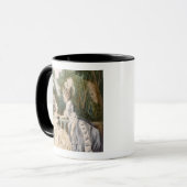 Mug Robe de matin des dames, 1771 (gravure de couleur) (Devant gauche)