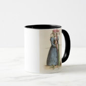 Mug Robe de promenade, plat de mode d'Ackermann au (Devant droit)