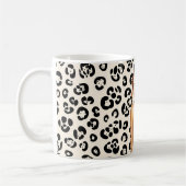 Mug Robe dorée à imprimé léopard rousse (Gauche)