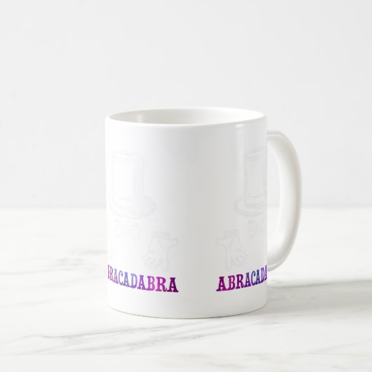 Mug Robe fantaisie Magicien Abracadabra Assistant Coût (Devant droit)