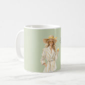 Mug Robe jaune blond Aperitivo (Devant gauche)