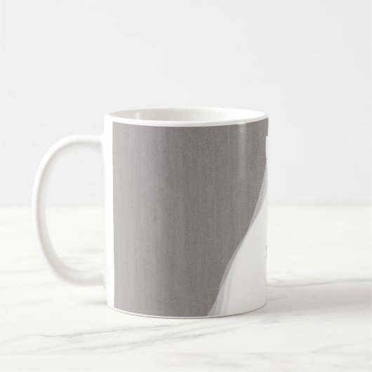 Mug Robe mariage Moderne Glamor Bridal Chic Grey (Gauche)