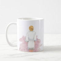 Robe mariage rose vif future mrs monogramme