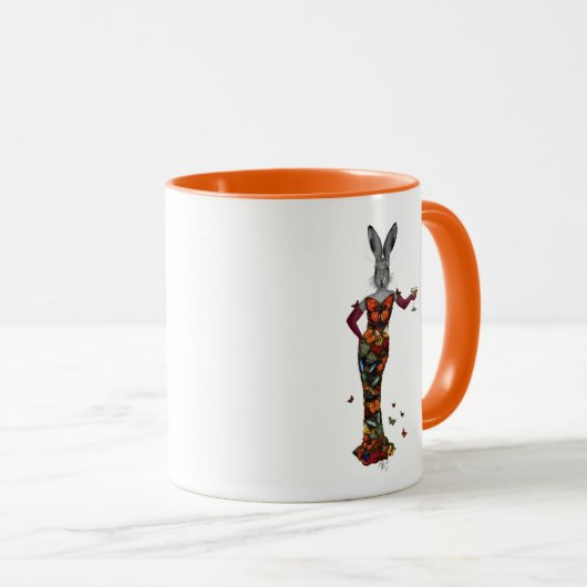 Mug Robe papillon Rabbit 2 (Devant droit)
