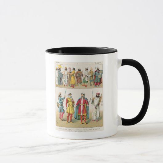 Mug Robe persane, de "der Voelker de Trachten", 1864 (Droite)