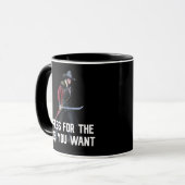 Mug Robe pour le travail que vous voulez : mercenaire (Devant gauche)