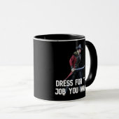 Mug Robe pour le travail que vous voulez : mercenaire (Devant droit)