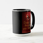 Mug Robe pour le travail que vous voulez : vampire (Devant droit)