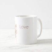 Mug Robe Rose Blond Amour Bébé (Devant droit)