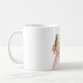 Mug Robe Rose Blond Amour Bébé (Gauche)