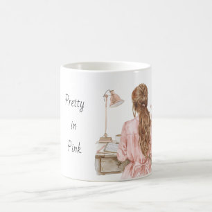 Mug Robe Rose Rousse Bureau