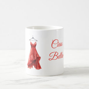 Mug Robe Rouge Ciao Bella