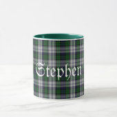 Mug Robe traditionnelle Black Watch Tartan Plaid (Centre)
