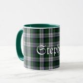 Mug Robe traditionnelle Black Watch Tartan Plaid (Devant gauche)