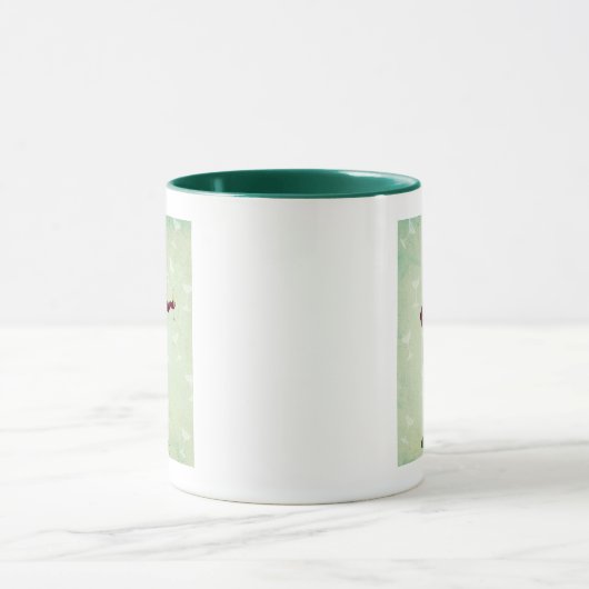 Mug Robe verte 2 lapin (Centre)