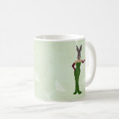 Mug Robe verte de lapin 3 (Devant droit)