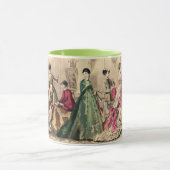 Mug Robe Victorienne Avec Bow Rose (Centre)