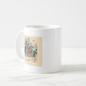 Mug Robe Victorienne Enfants Jouer Vintage Antique (Devant gauche)