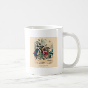 Mug Robe Victorienne Enfants Jouer Vintage Antique