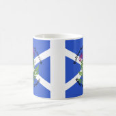Mug Robert Burns Anniversaire Poème Thistler Drapeau (Centre)