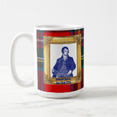 Mug Robert Burns Supper Royal Stewart Plaid Jan 25 (Gauche)