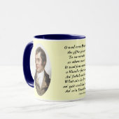 Mug Robert Burns un certain Pow'r le Giftie Gie nous (Devant gauche)
