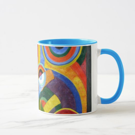 Mug Robert Delaunay art : Rythme (Droite)