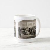 Mug Robert E. Lee Surrenders à Ulysse S. Grant (Devant droit)