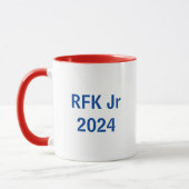 Mug Robert F. Kennedy Jr 2024 rouge/blanc/bleu (Gauche)