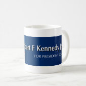 Mug Robert F Kennedy Jr pour le président 2024 (Devant droit)