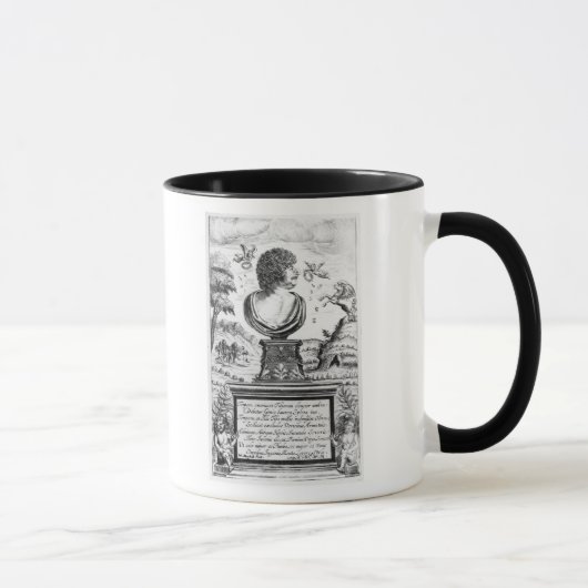 Mug Robert Herrick, gravé par l'artiste (Droite)