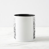 Mug Robert Herrick, gravé par l'artiste (Centre)