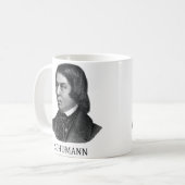 Mug Robert Schumann, noir (Devant gauche)
